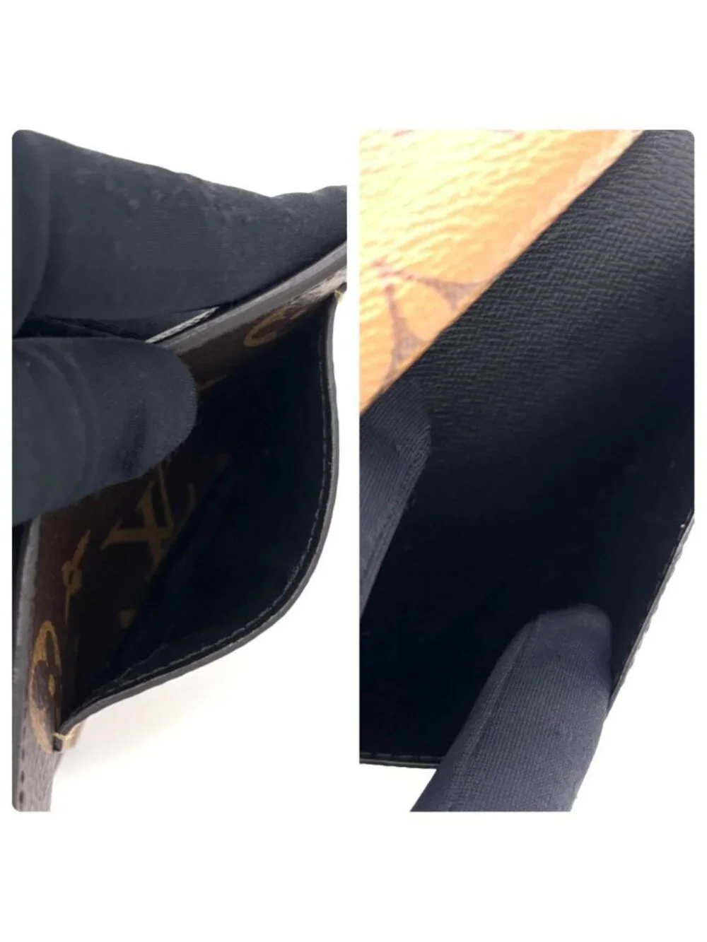 Louis Vuitton Monogram Reverse Portefeuille Juliette Bifold Wallet